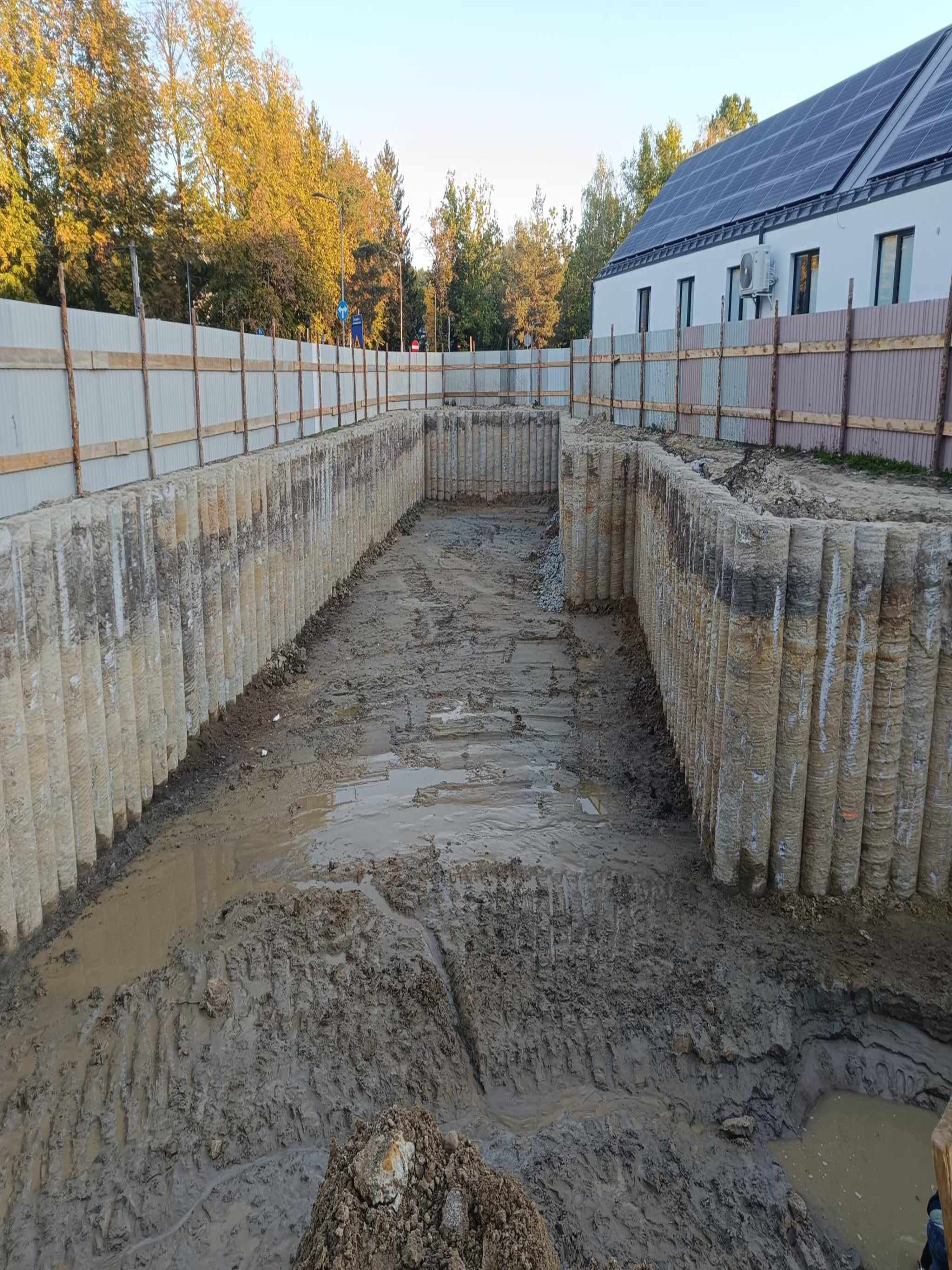 Zabezpieczenia wykopów